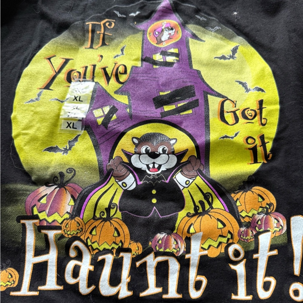 Buc-Ees Men’s Halloween Tee, Size XL - Picture 4 of 4